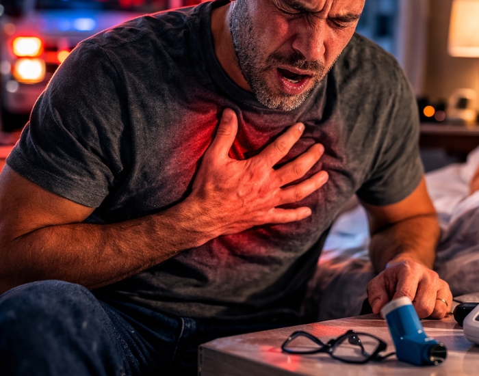 Chest Tightness Shortness of Breath: When to Go to the ER