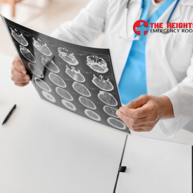 Head injury and concussion evaluation at The Heights Emergency Room in Houston
